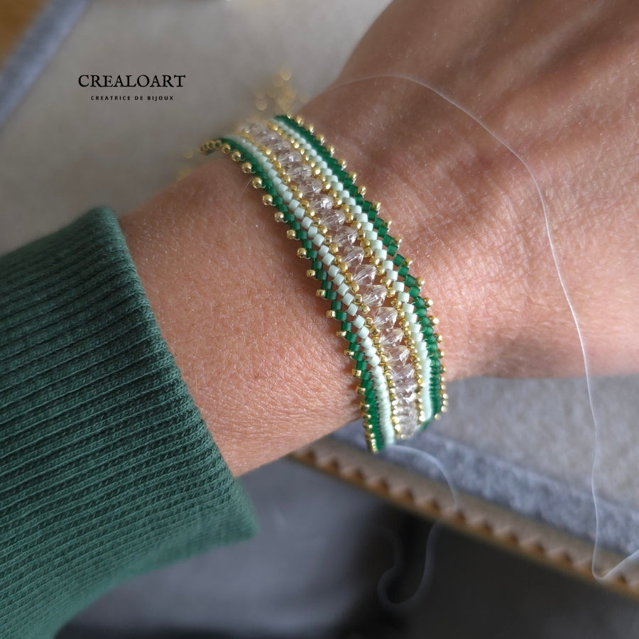 Bracelet SOPHIA ♡ Vert