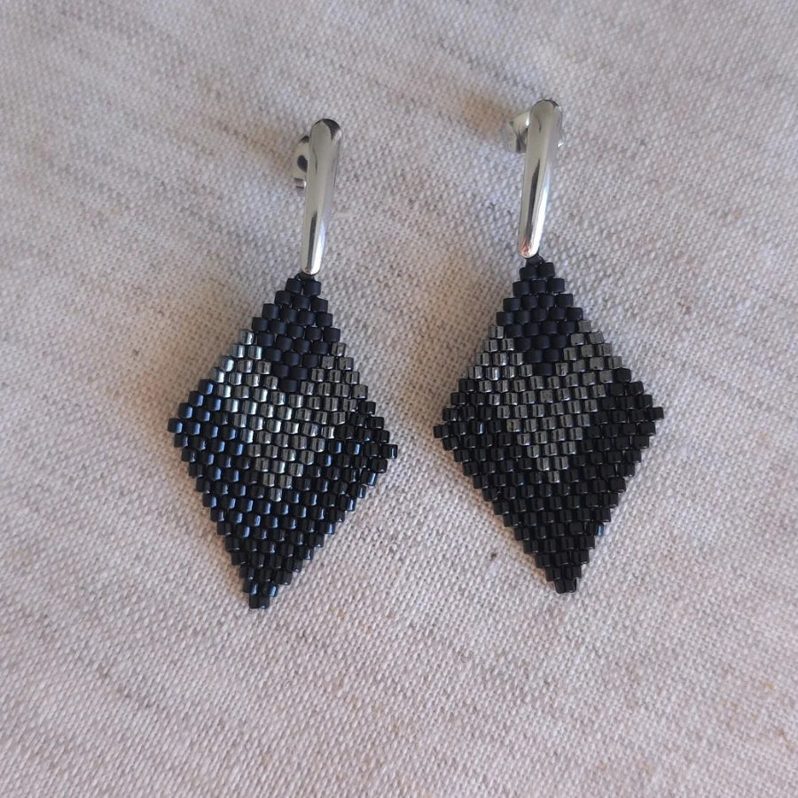 Boucles Noires Losange