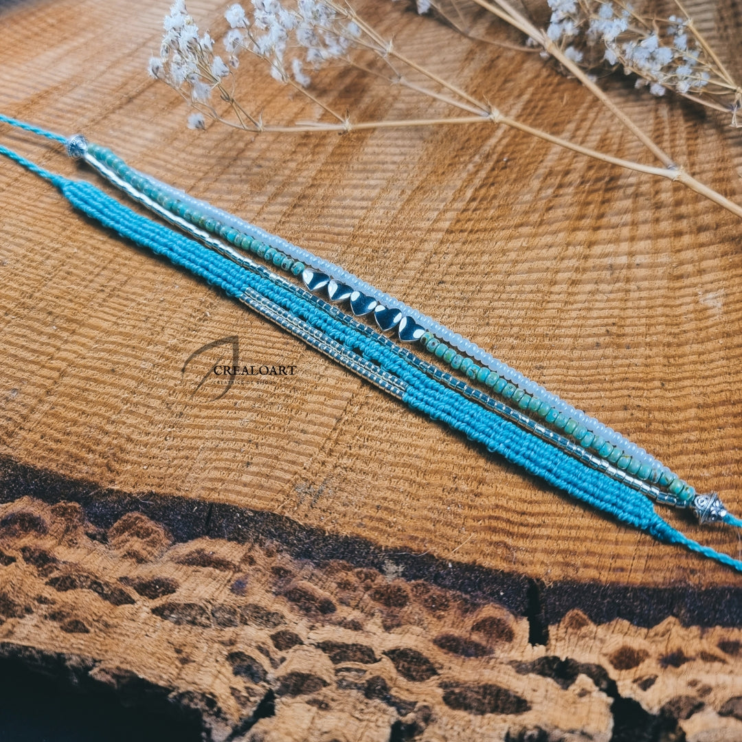 Bracelets Turquoise ARGENT