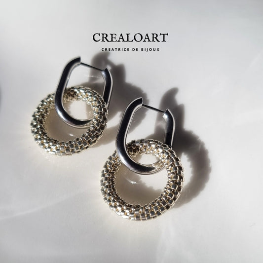 Boucles d'oreilles ORÉA Argent