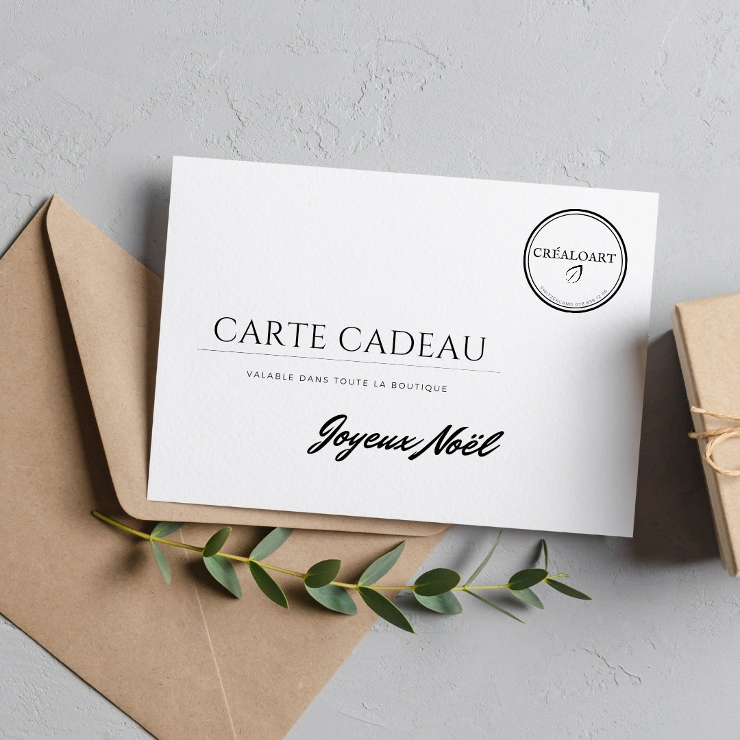 CARTE CADEAU "Joyeux Noël"