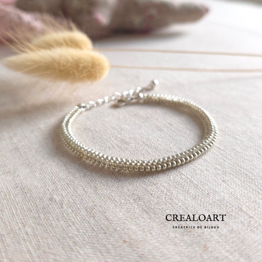 Bracelet Argenté SOCHIC ♡ Triangle