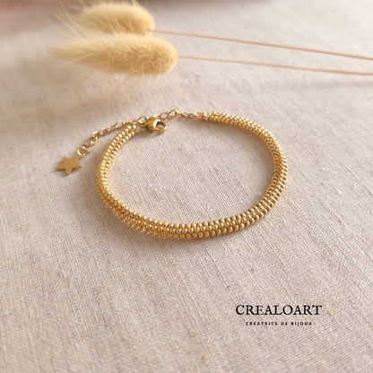 Bracelet Doré SOCHIC ♡ Triangle