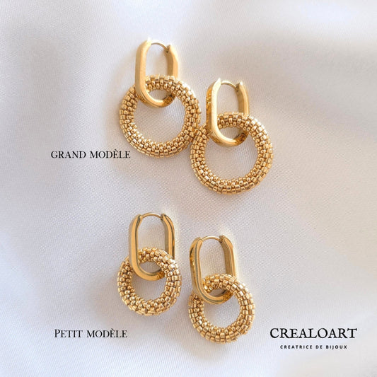 Boucles d'oreilles ORÉA Or