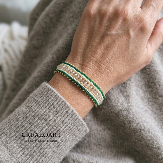 Bracelet SOPHIA ♡ Vert