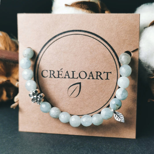 Bracelet Simple-Aquamarine