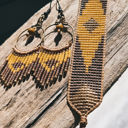 YELLOW SUMMER EARRINGS