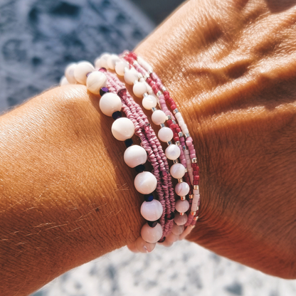 Bracelet Multi-rangs PINK LADY