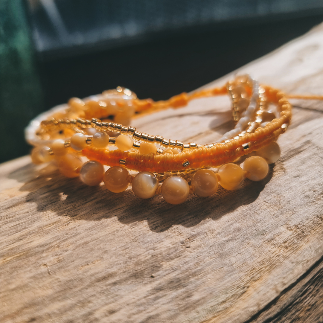 Bracelet ROUGE MANDARINE