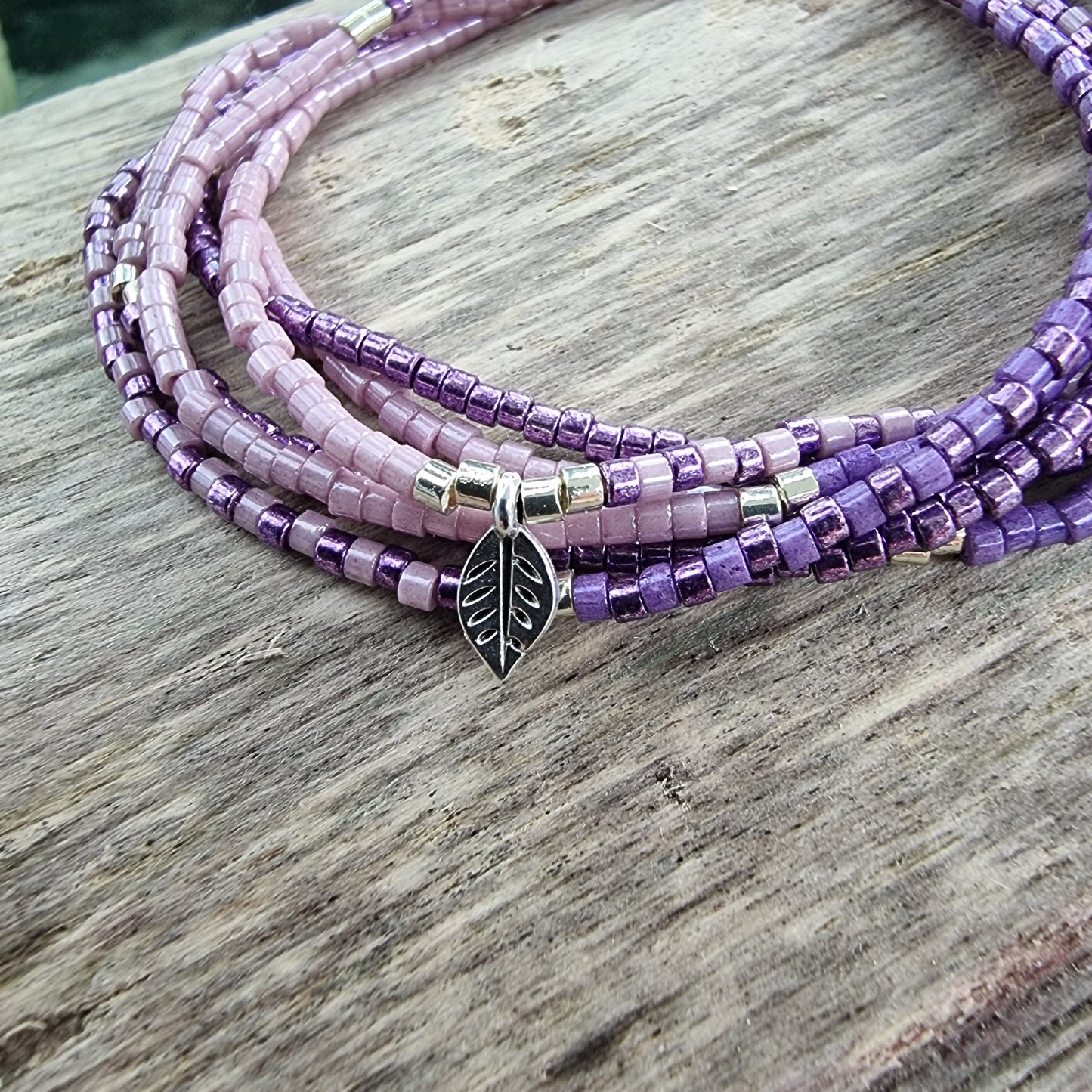 Collier / Bracelet RAINBOW LAVENDER